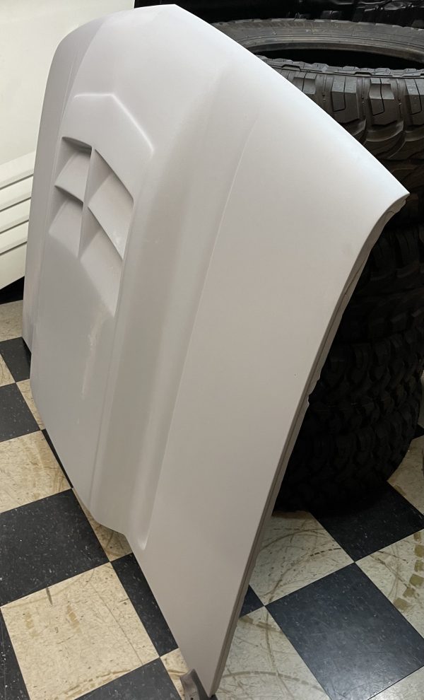 88-98 GMC Chevy Silverado Sierra C1500 OBS Primed ZL1 Cowl Hood - Image 3