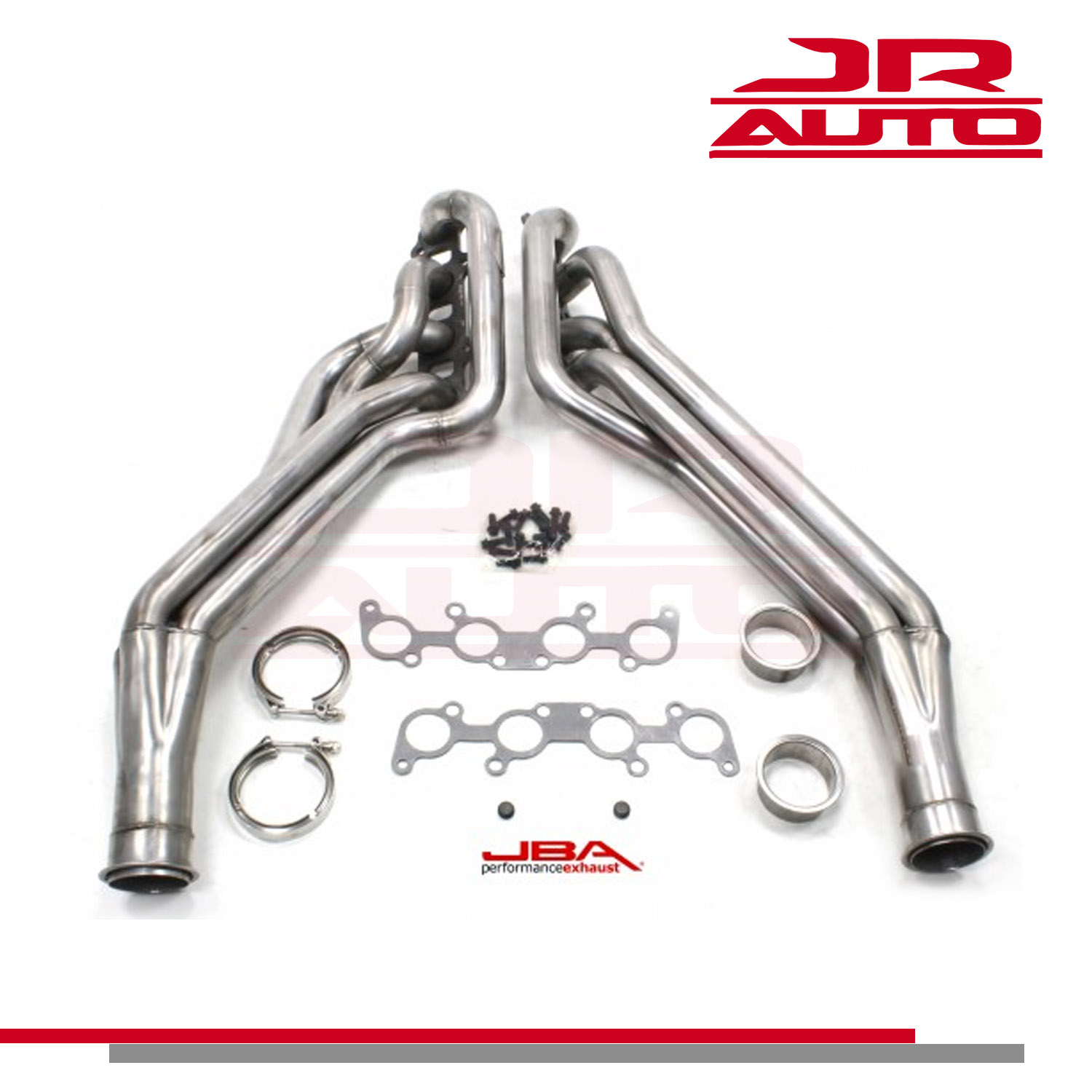 JBA Exhaust Header 1 7/8 inches Long Tube Steel Headers 11-14 Ford ...