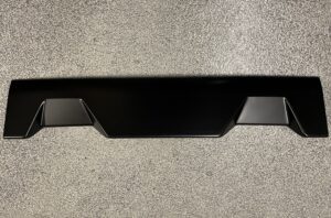 Black Roof Cap Wing Spoiler w/ End Caps for 07-13 Toyota Tundra