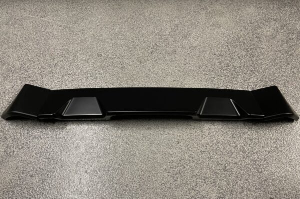 3pc Black Roof Cap Wing Spoiler w/ End Caps for 14-18 GMC Sierra 1500 - Image 3