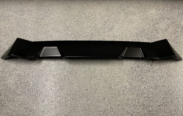 3pc Black Roof Cap Wing Spoiler w/ End Caps for 14-19 Toyota Tundra - Image 3