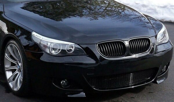 2004-2010 BMW E60 M5 Style Front Bumper Conversion Kit w/ Grille & Vents NEW - Image 2