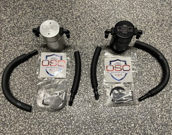 JLT 3.0 Black or Clear Anodized Oil Catch Can Separator Left or Right for F150 Lightning - Image 3