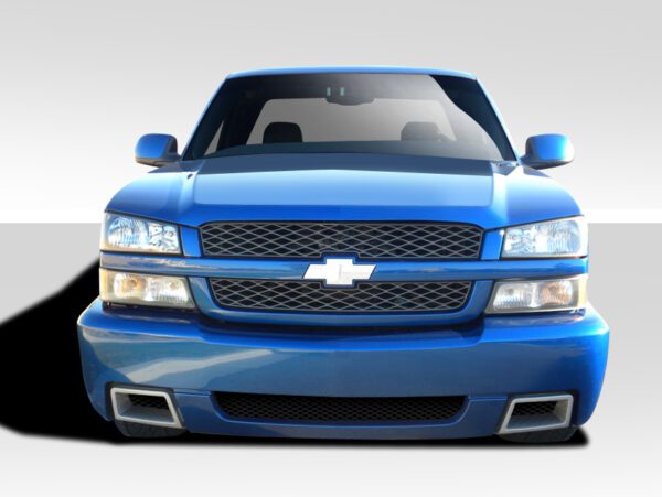 SS Style Front Bumper Cover Primed for 03-06 Chevy Silverado Avalanche - Image 2