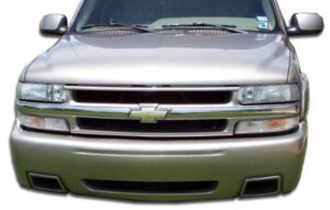 SS Style Front Bumper Cover for 99-02 Chevy Silverado Tahoe Suburban 1999 to 2002