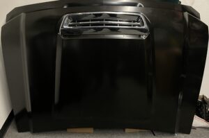 OEM HD Front Hood Assembly w/ Scoop for 15-19 GMC Sierra 2500 3500 14-18, 15-19 GMC Sierra 2500 HD Front Hood Assembly w/ Scoop 14-18 Replacement