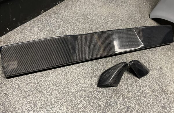 99-06 StepSide Carbon Fiber SS2 Wing Spoiler Intimidator - GM Chevy GMC - Image 4