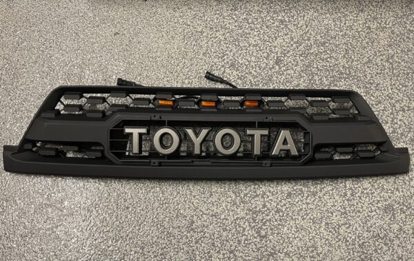 TRD Pro Style Grill Grille w/ Emblem & Lights 02-05 Toyota 4Runner - Image 2