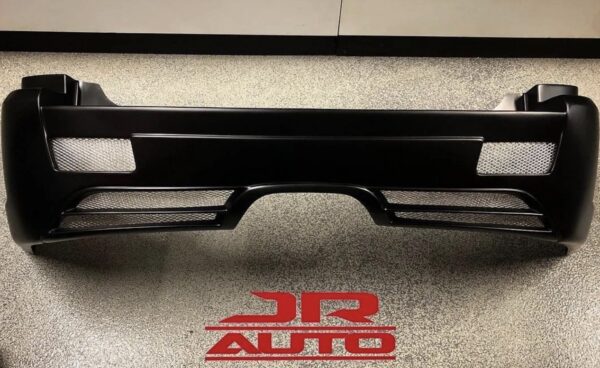 SRT Style Rear Bumper Cover Black for 05-10 Jeep Grand Cherokee SRT8 - Image 3