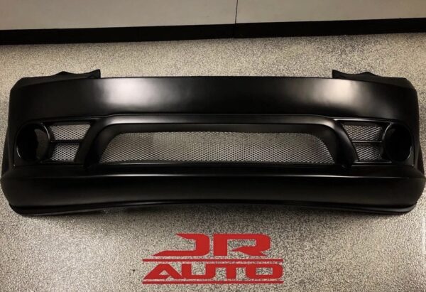 SRT Style Front Bumper Cover Black for 05-07 Jeep Grand Cherokee SRT8 109549 - Image 3