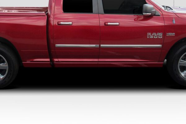 Quad Cab Style 6pc Side Skirts Rocker Panels for 09-18 Dodge Ram 15 25 - Image 3