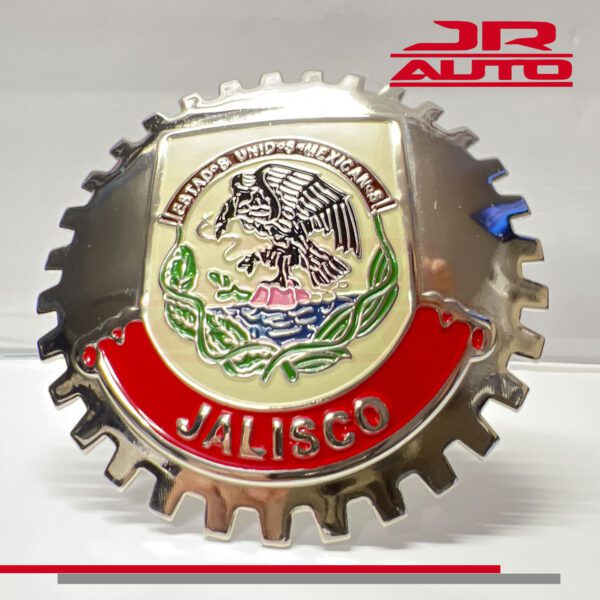 Jalisco - Flag Emblem Car Grille Badge