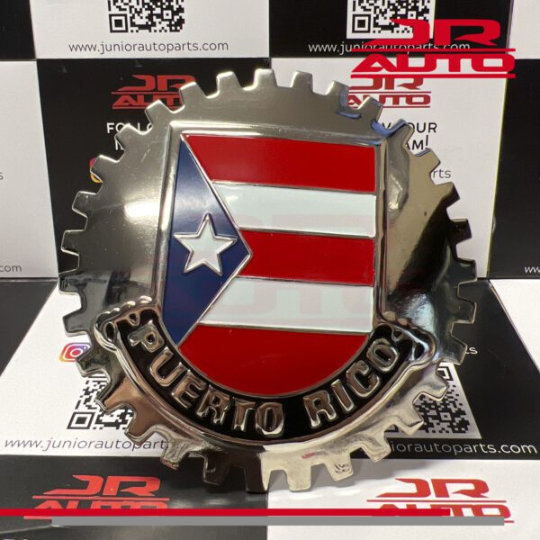 Puerto Rico - Flag Emblem Car Grille Badge