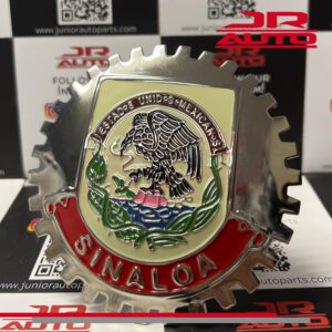 Sinaloa - Flag Emblem Car Grille Badge