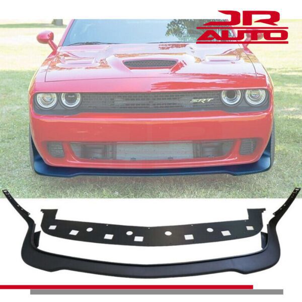 Front Lower Hellcat Bumper Valance Lip for 15-22 Dodge Challenger