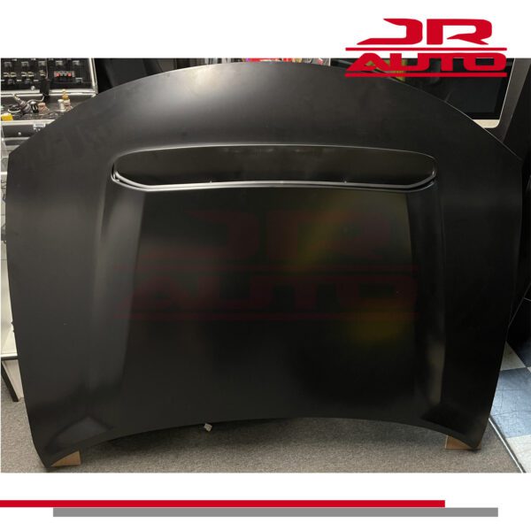 Demon Style Charger Hood w/ Vent Black Aluminum for 15-23 Dodge