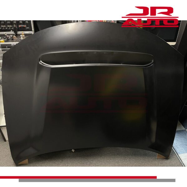 Demon Style Charger Hood w/ Vent Black Aluminum for 15-23 Dodge