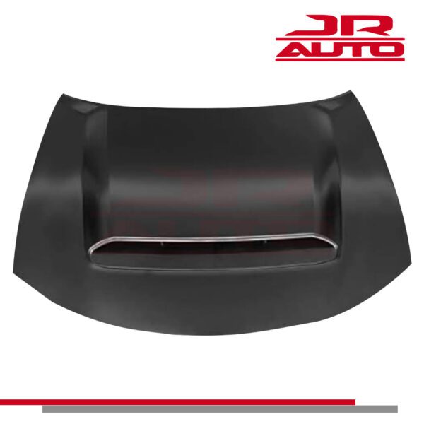 Demon Style Charger Hood w/ Vent Black Aluminum for 15-23 Dodge