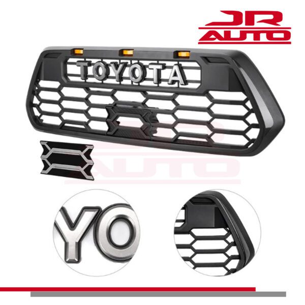 2016-2022 Toyota Tacoma TRD Pro Style Grille w DRL & Signals 16-21 16-22