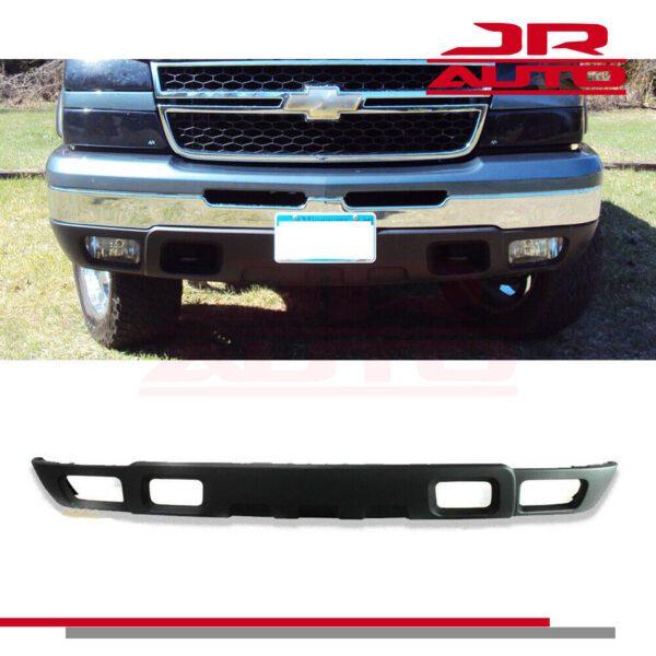 03-06 Front Bumper Lower Valance Black For 2003-2007 Chevrolet Silverado 1500 2500 1500HD 2500HD 3500 Classic Pickup Avalanche