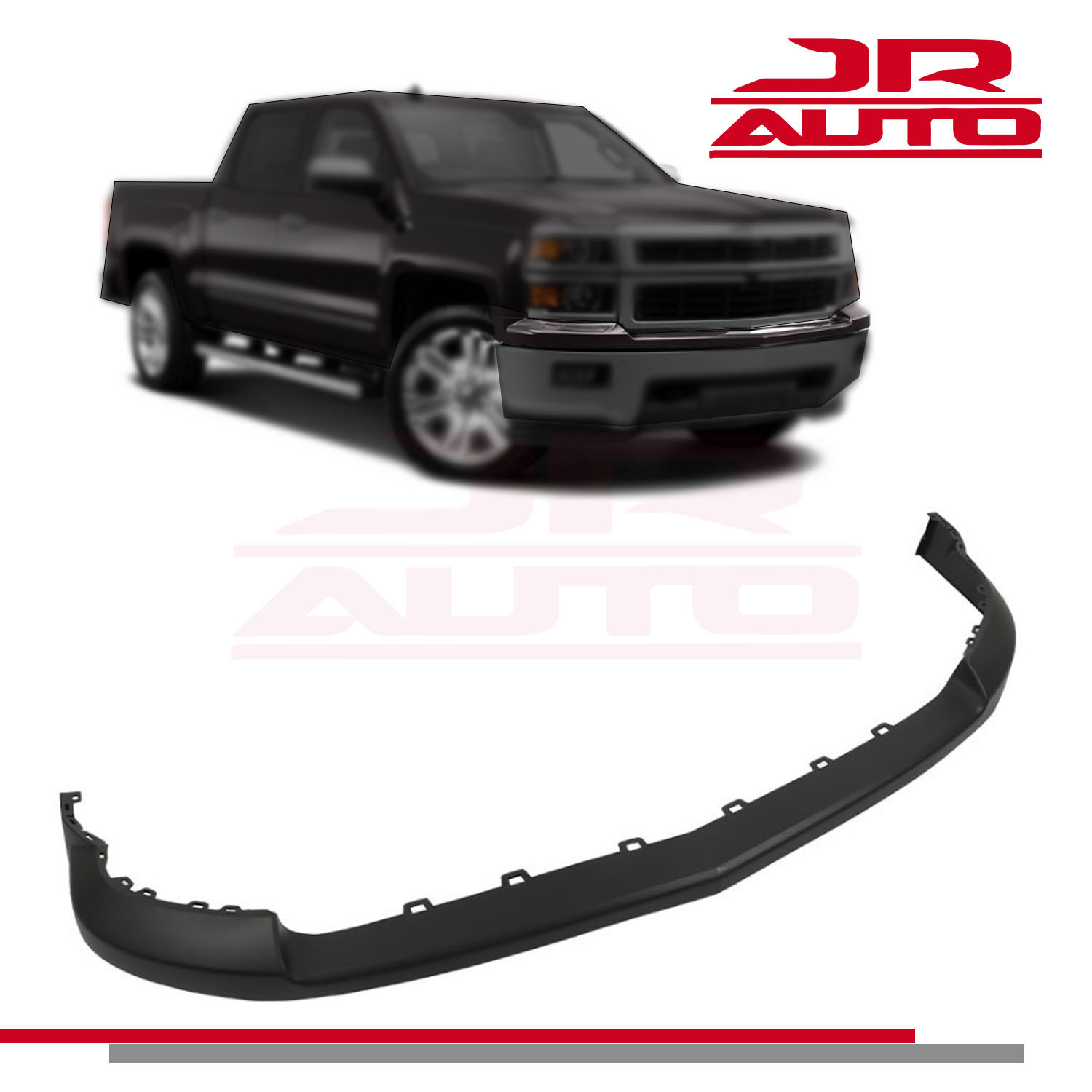 13 Upper Cover Front Bumper For 14 15 Chevy Silverado 1500 copia