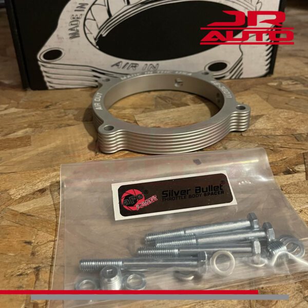 AFE 15-23 Dodge RAM Throttle Body Spacer Silver Bullet V8 6.2L TRX SRT SRT8