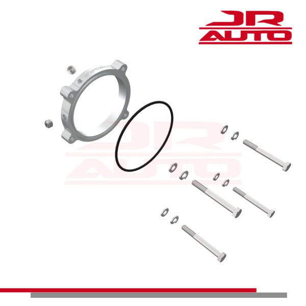 AFE 15-23 Dodge RAM Throttle Body Spacer Silver Bullet V8 6.2L TRX SRT SRT8