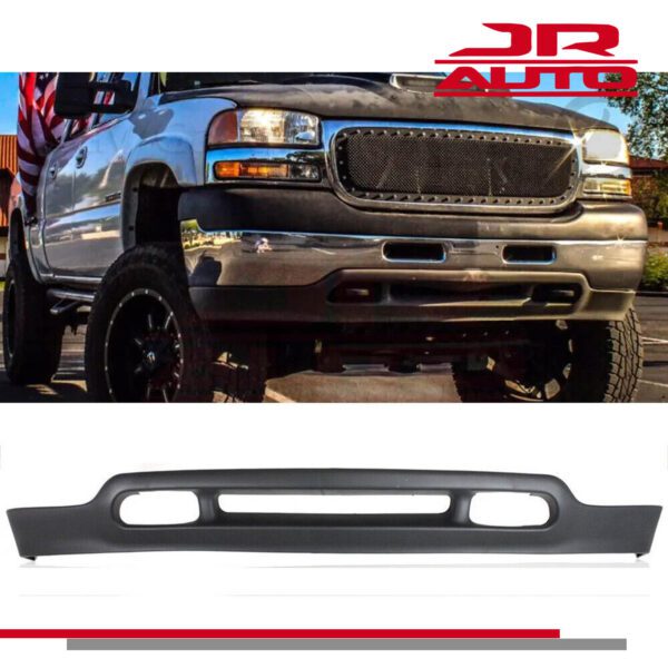 Front Lower Valance Air Deflector For 99-02 GMC Sierra 1500 01-02 Sierra 2500 HD 00-06 Yukon No Fog Lights