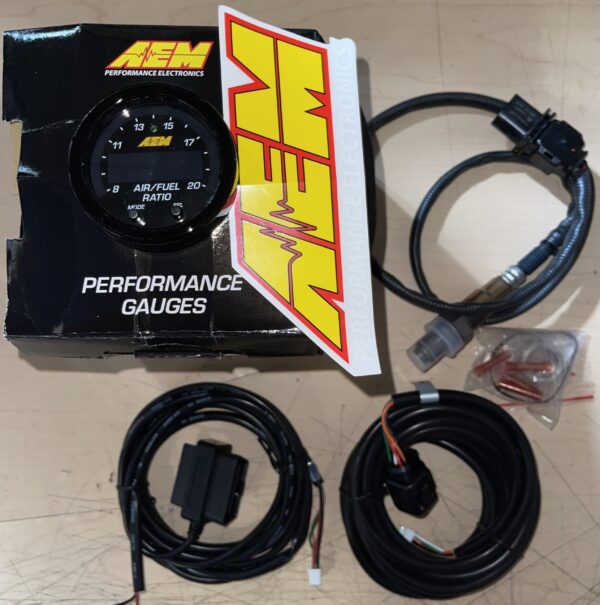 AEM 30-0334 / AEM102 Wideband AFR Air Fuel Ratio Gauge Gauges 2 1/16 X Series