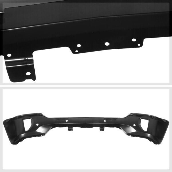 2016-2019 Black Primed Front Bumper with Sensor+Fog Light Holes for 16-19 Chevy Silverado 1500 OEM - With Sensor Holes