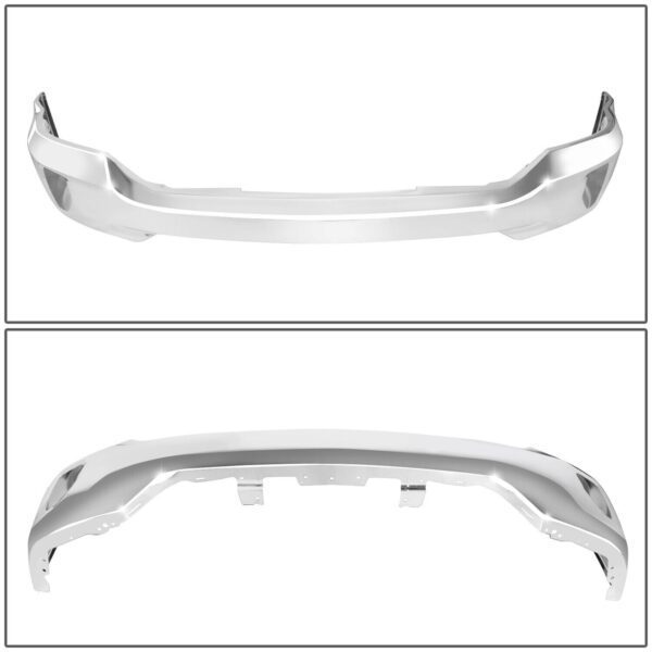 2016-2019 Chrome Front Bumper with Sensor+Fog Light Holes for 16-19 Chevy Silverado 1500 OEM - With Sensor Holes