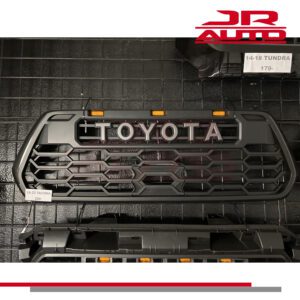 2016-2022 Toyota Tacoma TRD Pro Style Grille w Raptor Style Amber Lights 16-21 16-22