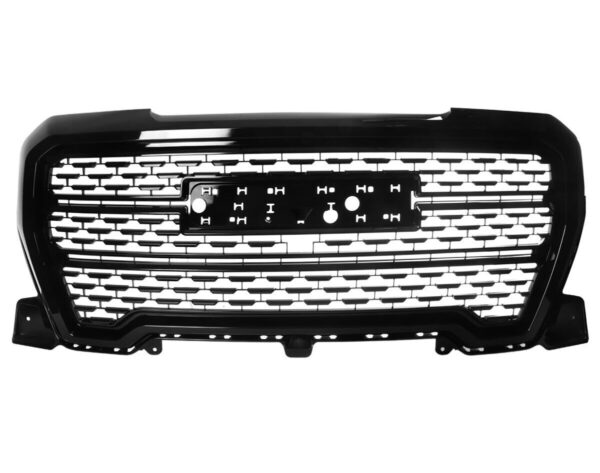 2019-2022 GMC Sierra 1500 Denali Style Gloss Black Grill Grille Upgrade 19-22