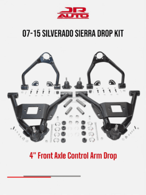 07 - 15 Chevrolet Silverado / GMC Sierra 1500 Control Arms 4 inches Drop Kit