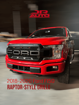 2018 2019 2020 Ford F150 Grill Raptor Style Offroad Front Grille w/LED