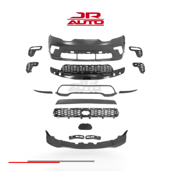 2021-2025 Dodge Durango SRT Hellcat Style Front Bumper Performance Conversion - Image 6