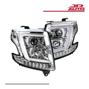 2015-2020 Chevy Tahoe Headlights OE Style BLACK/CHROME - Sold As Pair or Separately
