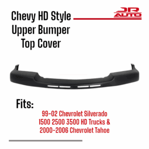 HD Style Upper Bumper Top Trim Cover 99-02 Chevy Silverado 2500 3500 HD