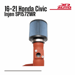 Injen SP1572WR Short Ram Intake (Wrinkle Red) for 16-21 Honda Civic
