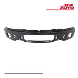 Ford F-150 Front Bumper Black w/ Fog Light Holes 2009-2014 New