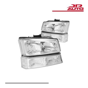 2003–2007 Chevy Silverado Chrome Headlights