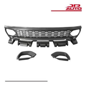 2015-2023 Dodge Charger Widebody SRT Black Front Bumper LED Light