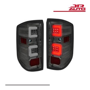 2014–2019 Chevy Silverado GMC Sierra Smoked LED Tail Lights