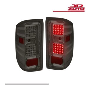 2014–2019 Chevy Silverado GMC Sierra Smoked LED Tail Lights