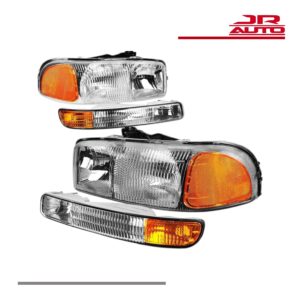 1999-2006 GMC Sierra OEM Headlight Left Right