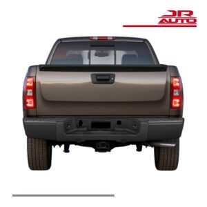 2007-2013 Silverado Sierra 1500 Rear Steel Bumper Without Parking Sensors