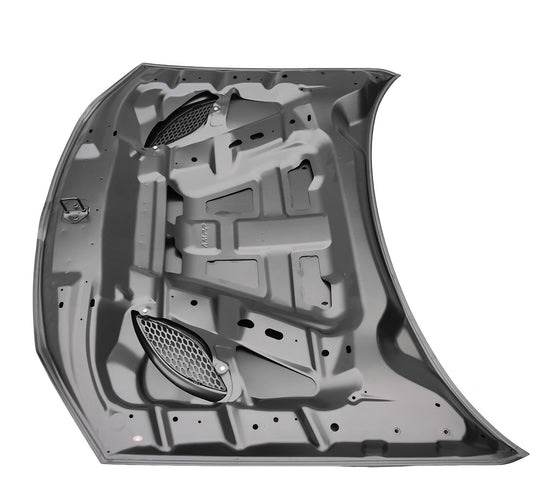 11-23 Chrysler 300 SRT Hellcat Front Scoop Vent Aluminum Primed Hood - Image 4