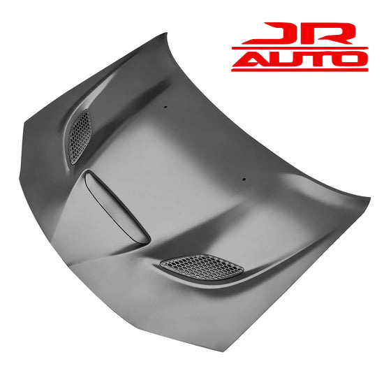 11-23 Chrysler 300 SRT Hellcat Front Scoop Vent Aluminum Primed Hood